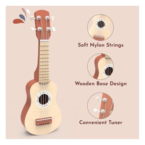 Speedy Monkey - Ukulele - Ahşap