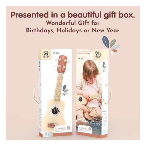 Speedy Monkey - Ukulele - Ahşap