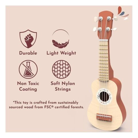 Speedy Monkey - Ukulele - Ahşap