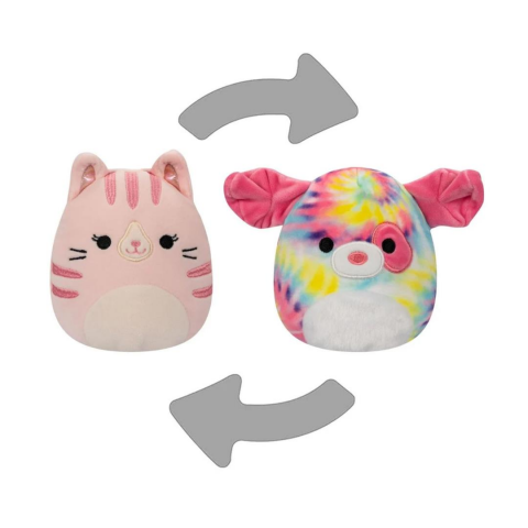 Squishmallows Flip-A-Mallows  Peluş Oyuncak Laura and Shena 13cm