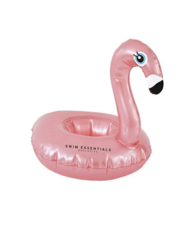 Swim Essentials - Rose Gold Flamingo Bardak Tutucu – Şişme Havuz Aksesuarı