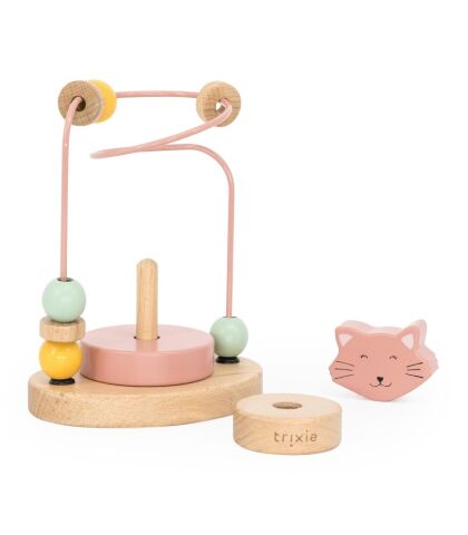 Trixie Mrs.Cat - Ahşap Boncuklu Labirent