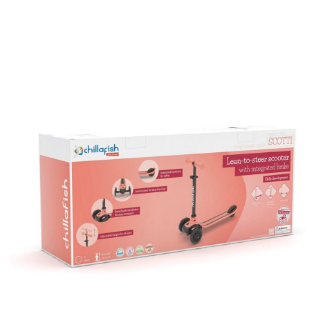 Chillafish Scotti - 3 Tekerlekli Scooter - Flamingo