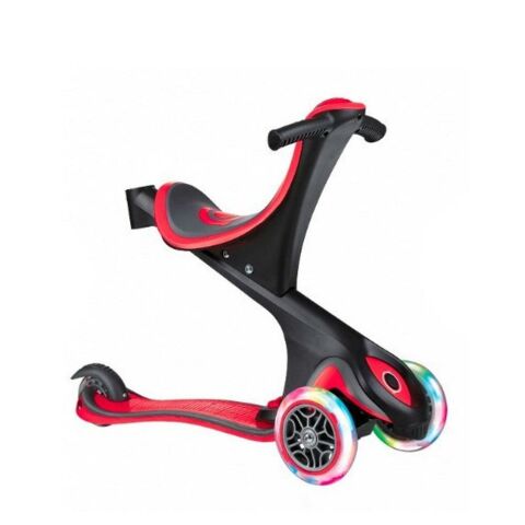 Globber Scooter / Evo Go Up Comfort Işıklı / Kırmızı