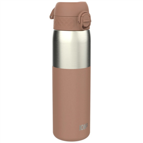 Ion8 - Paslanmaz Çelik İnce Suluk - Mocha Kahve - 600 ml - Sızdırmaz