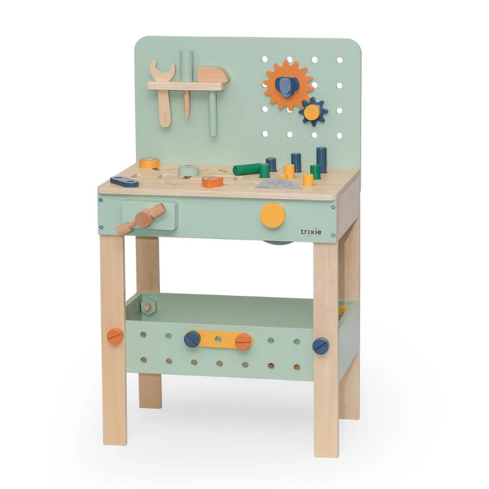 Trixie - Wooden Work Bench - Ahşap Oyuncak Çalışma Seti