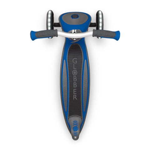 Globber Scooter / Master Işıklı Katlanan / Lacivert