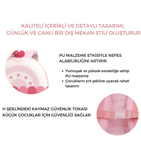 Zoyzoii Dream Serisi Sırt Çantası - Roll Cake