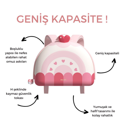 Zoyzoii Dream Serisi Sırt Çantası - Roll Cake