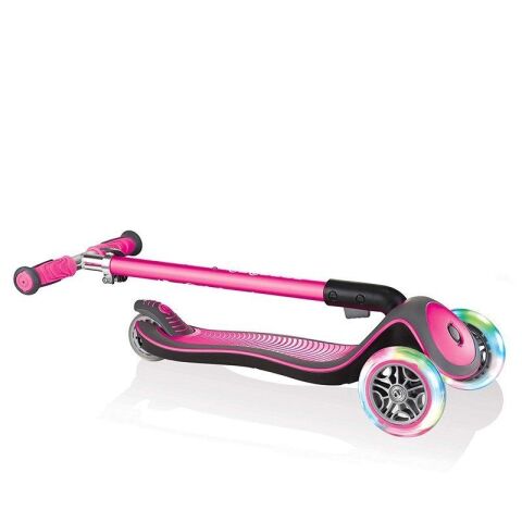 Globber Scooter / Elite Deluxe Işıklı / Pembe