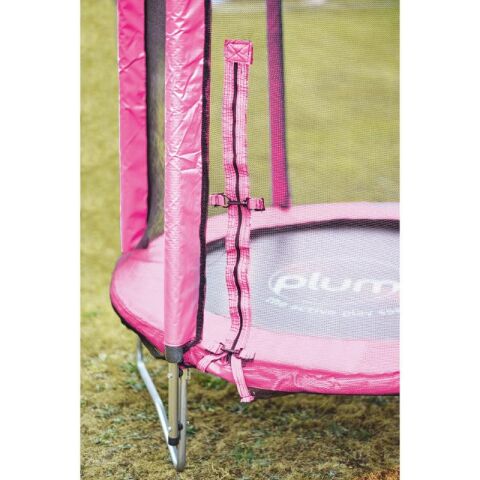 Plum File Korumalı Trambolin - 4 ft - Pembe