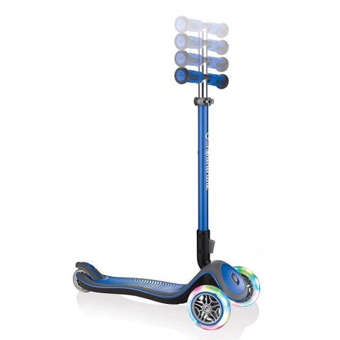 Globber Scooter / Elite Deluxe Işıklı / Lacivert
