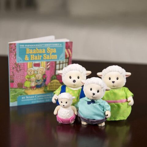 Li'l Woodzeez Koyun Ailesi - Snipadoodles Sheep Character Set