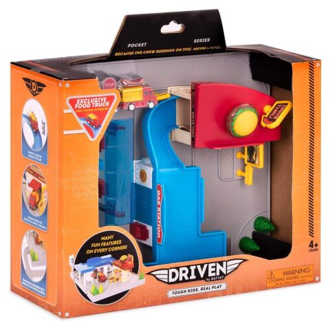 Driven Benzin İstasyonu / Pocket Series Gas Station Playset