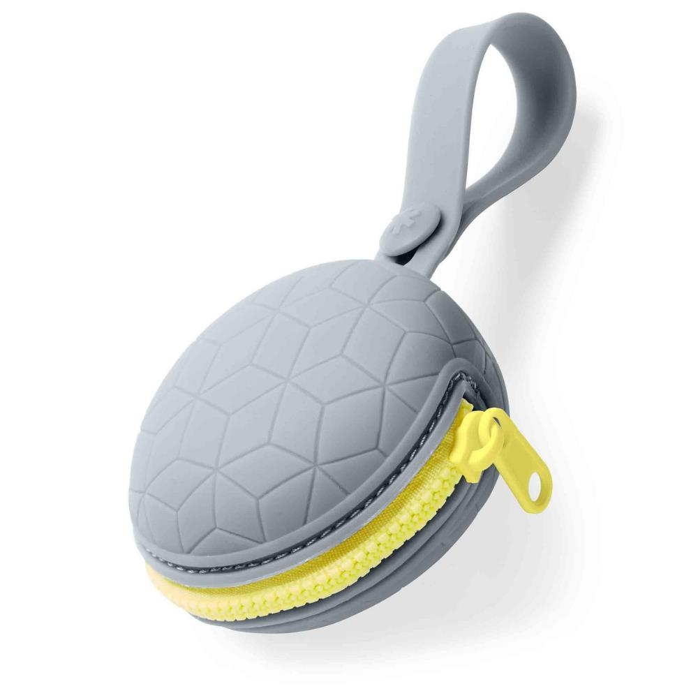 Skip Hop Grab&Go Silikon Emzik Kabı Gri