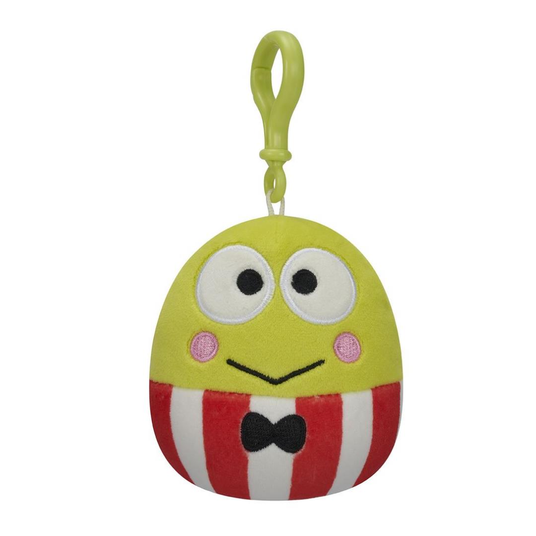 Squishmallows Hello Kitty Serisi - Keroppi 10cm Klipsli