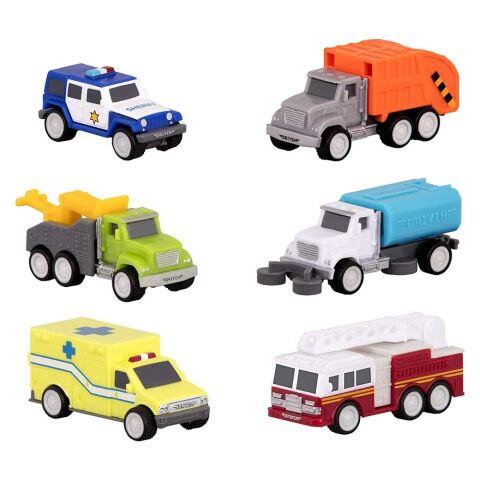 Driven Araçlar Oyun Seti / Safe & Clean City Crew (57pc)