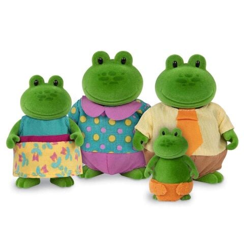 Li'l Woodzeez Kurbağa Ailesi - Croakalily Frog Family