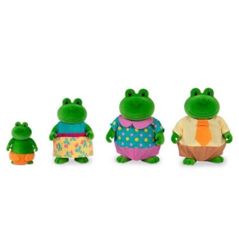 Li'l Woodzeez Kurbağa Ailesi - Croakalily Frog Family