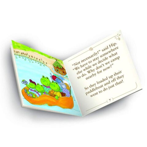 Li'l Woodzeez Kurbağa Ailesi - Croakalily Frog Family