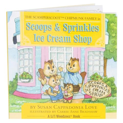 Li'l Woodzeez Çizgili Sincap Ailesi - Scamperscoots Chipmunk Family