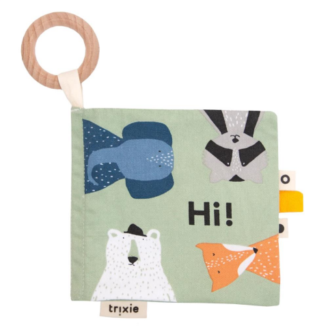 Trixie - Soft Book - 4 Animal - Peluş Kitap