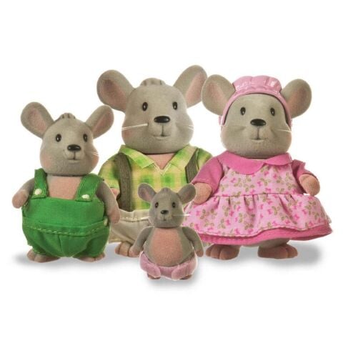 Li'l Woodzeez Fare Ailesi - Small Mouse Character Set