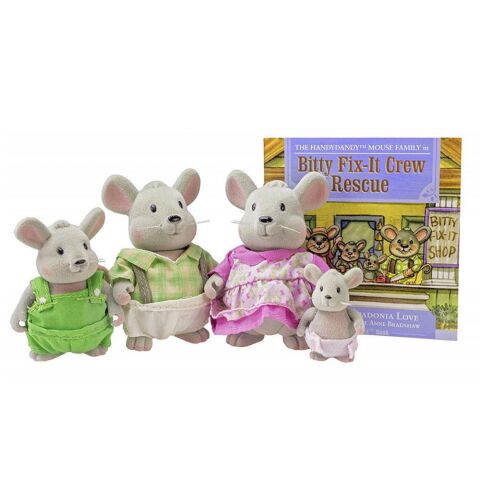 Li'l Woodzeez Fare Ailesi - Small Mouse Character Set