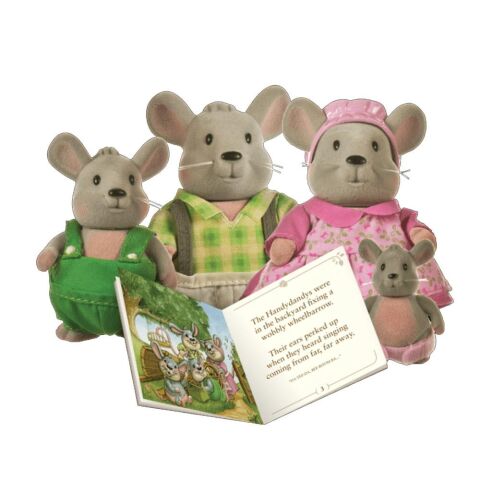 Li'l Woodzeez Fare Ailesi - Small Mouse Character Set