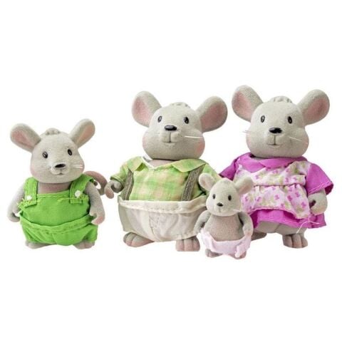 Li'l Woodzeez Fare Ailesi - Small Mouse Character Set