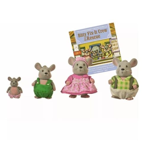 Li'l Woodzeez Fare Ailesi - Small Mouse Character Set
