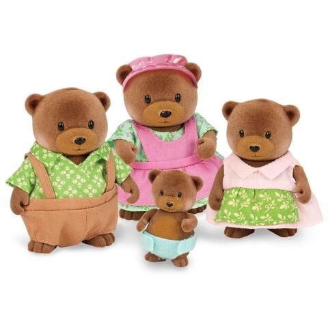 Li'l Woodzeez Ayı Ailesi - Healthnuggle Bear Family