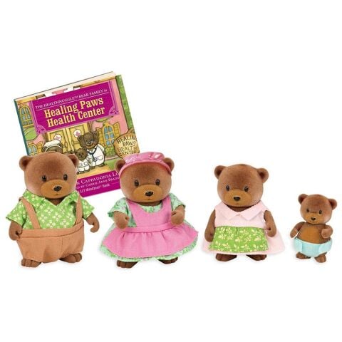 Li'l Woodzeez Ayı Ailesi - Healthnuggle Bear Family