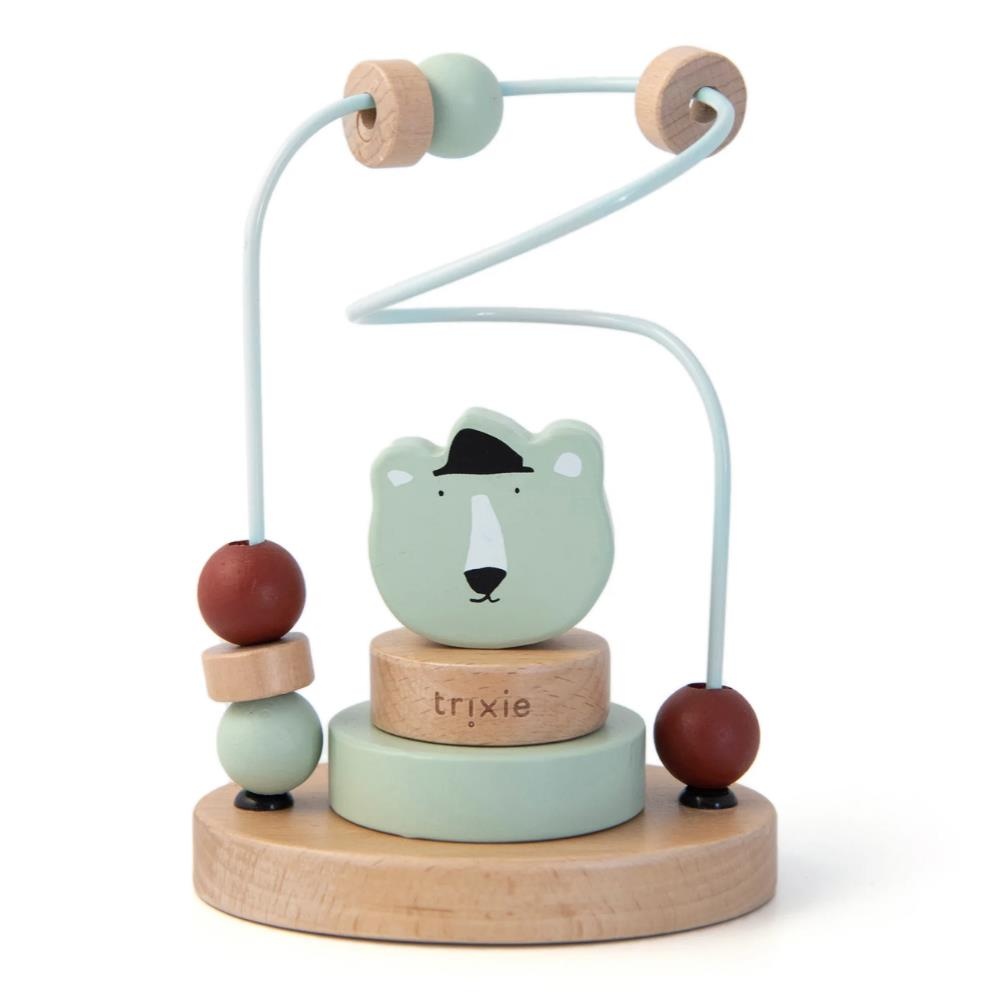 Trixie - Wooden Beads Maze - Ahşap Oyuncak - Mr. Polar Bear
