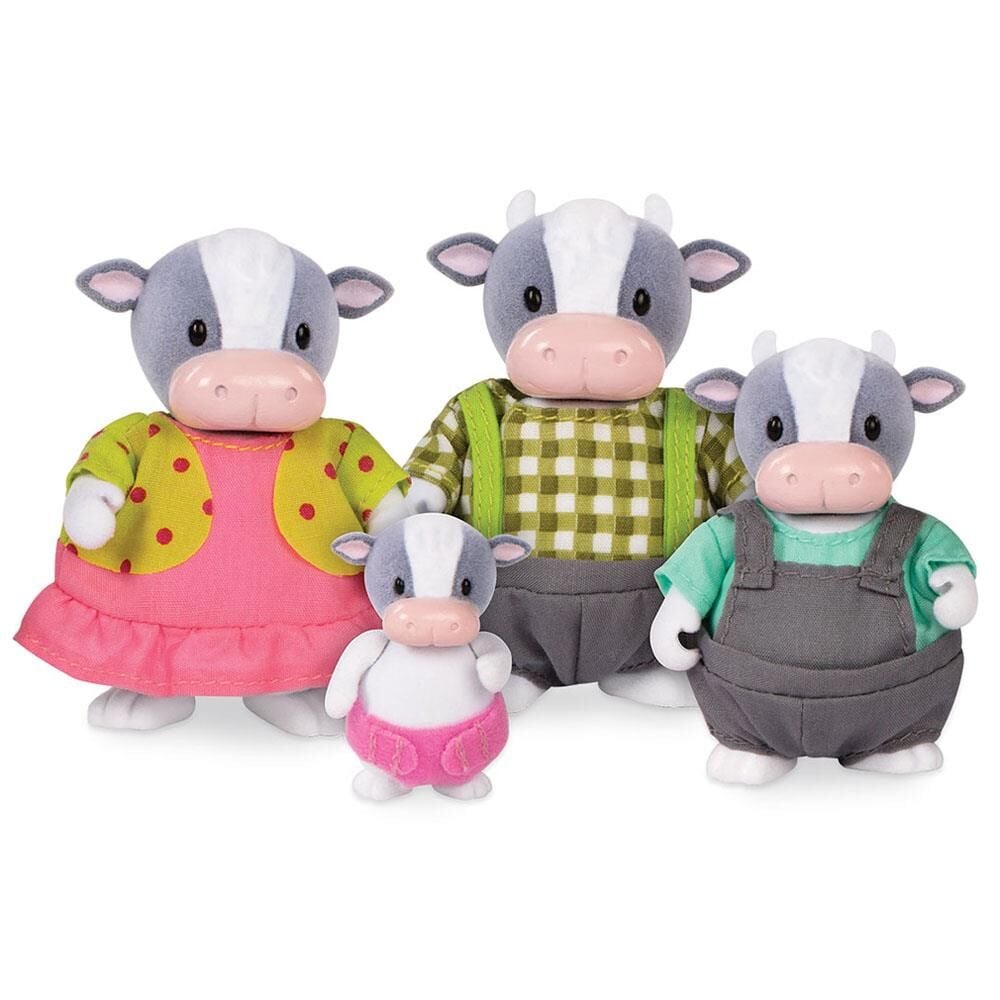 Li'l Woodzeez İnek Ailesi - The MoosicalMoo Cow Family