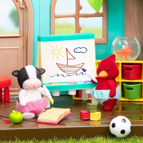 Li'l Woodzeez İnek Ailesi - The MoosicalMoo Cow Family