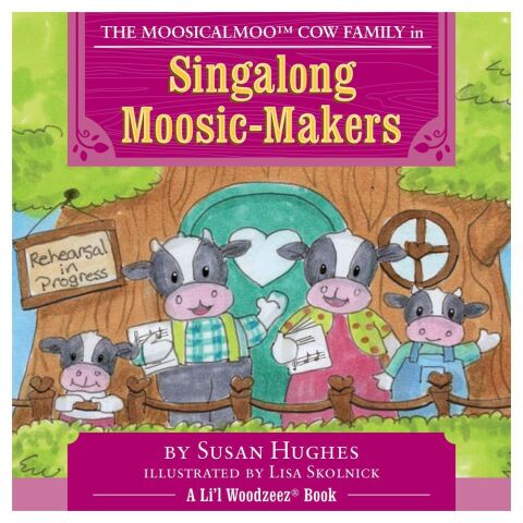 Li'l Woodzeez İnek Ailesi - The MoosicalMoo Cow Family