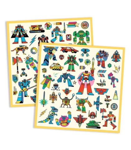 Djeco Çıkartmalar - Robotlar