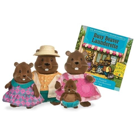 Li'l Woodzeez Kunduz Ailesi - The Beaver Family Set