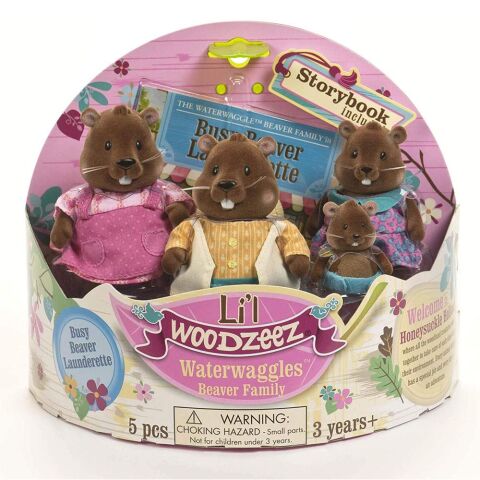 Li'l Woodzeez Kunduz Ailesi - The Beaver Family Set
