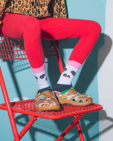 Eat My Socks - Lazy Panda 5-10 Yaş Çocuk Çorap