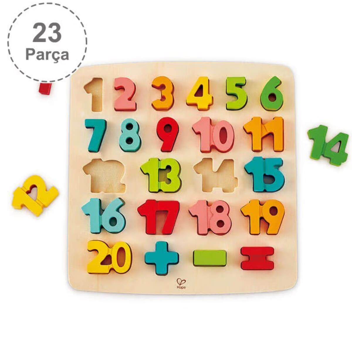 Hape Chunky Puzzle Matematik Yapbozu