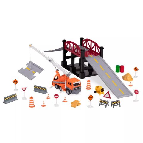 Driven Köprü İnşaat Seti - Bridge Construction Play Set (35pc)