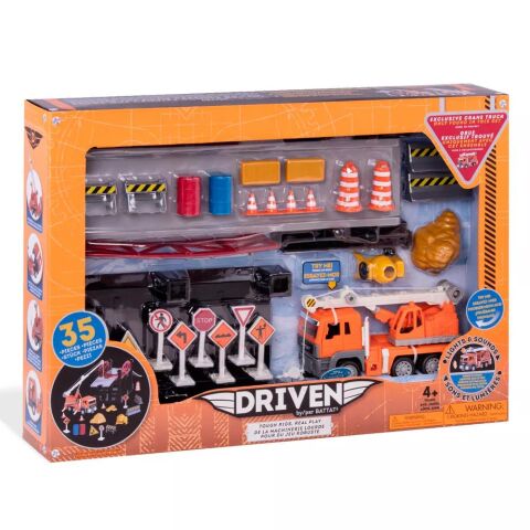 Driven Köprü İnşaat Seti - Bridge Construction Play Set (35pc)