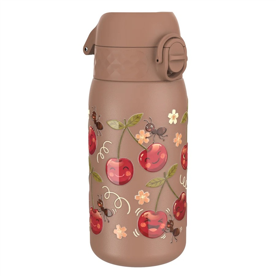 Ion8 - Paslanmaz Çelik Çocuk Suluk - Kirazlar - 400 ml - Sızdırmaz