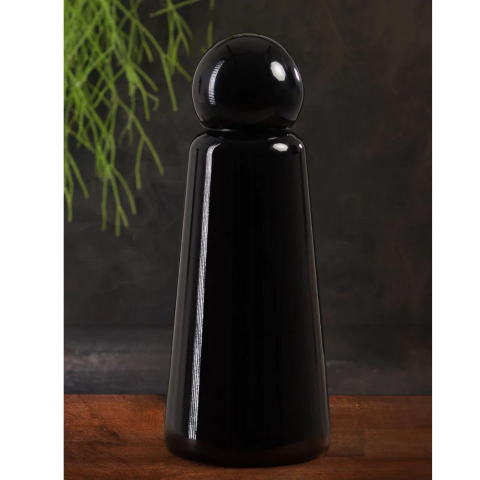 Lund London- Midnight Black Skittle Water Bottle 500 ML Termos