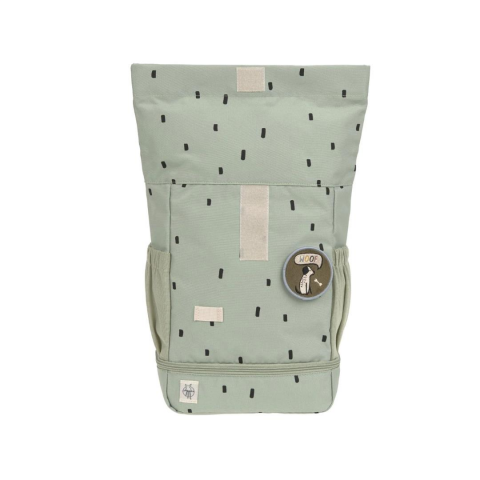 Lassig Happy Prints Mini Rolltop Sırt Çantası Light Olive
