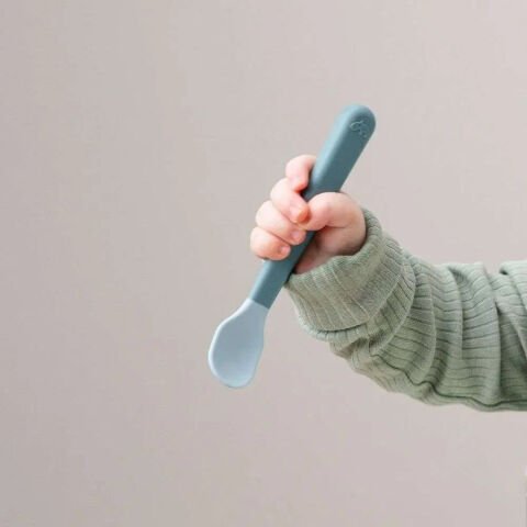 Done by Deer - Foodie - 3'lü Mama Kaşık Seti - Mavi