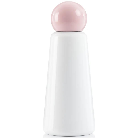 Lund London - White & Pink Skittle Water Bottle 500 ML Termos