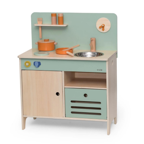 Trixie - Wooden Kitchen - Ahşap Mutfak Seti
